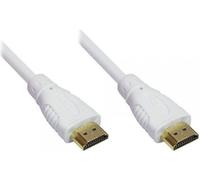 Câble HDMI 1.4b Good Connections blanc 5m