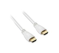 Câble HDMI mâle/mâle D2 Diffusion - 1,5m - blanc Blanc