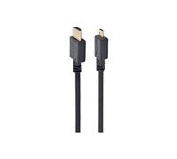 - Câble HDMI - 19 pin micro HDMI Type D mâle pour HDMI mâle - 3 m - noir