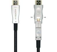 Câble HDMI 2.0 AOC 4K détachable Aisens A148-0514/ HDMI mâle / D mâle - HDMI mâle/ 50m/ Noir