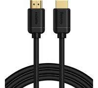 Câble Hdmi 2.0 Baseus, 4K 60Hz, 3D, Hdr, 18Gbps, 2M (Noir)
