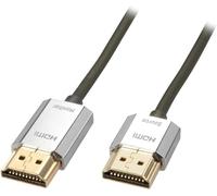 Câble Hdmi 2.0 Cromo Slim High Speed 3 Mètres Avec Ethernet, Design Slimline, 4K@60Hz 10.2G 3D 1080P Hdcp 2.2 Arc Cec Testé Atc Ecran Tv Oled, Xbox, Ps4, Ps5, Blu-Ray, Barre De S[Video176]
