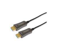 Equip Câble optique actif HDMI 2.0 119430 – 4K/60 Hz – Connecteurs plaqués or – 30 m