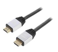 Cable HDMI 2.0 male des deux cotes 1.5m noir