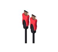 Cable Hdmi 2.0 Maclean 1,8m M/m (noir/rouge)