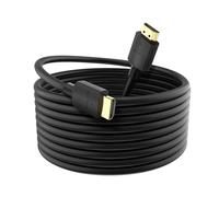 Swissten, Câble HDMI 2.0 4K 60Hz TV, plaqué or, 5m, noir