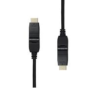 Câble HDMI 2.0 ProXtend pivotant à 360° 2 m V-FTP6A02G-SLIM, HDMI2.0R-002