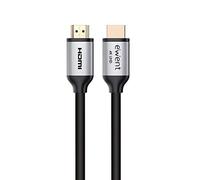 Câble HDMI 2.0 Ultra HD Haute Vitesse - Idéal pour Les Consoles et Le Home cinéma - 4K@60Hz, HDR - Longueur : 3 mètres - Connecteurs métalliques
