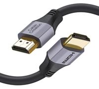 Câble Hdmi 2.1 8 K 2 M, Haut Débit 48 Gbit/S 8 K 60 Hz Ultra Hd, Hdcp 2.2,4 : 4 Hdr, Earc, Compatible Avec Ps5, Ps4, Xbox One/Xbox Series X, Qled Tv, Roku Tv, Vizio Tv, (2 M/6,6 Pi[Audio3981]