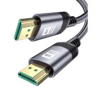 Câble Hdmi 2.1 8K 4M Ultra Hd 48 Gbps Ethernet High Speed 8K @ 60 Hz, 4K @ 120 Hz, Hdcp 2.2 & 2.3, D Olby Vision,3D, Vrr,Compatible Avec Ps5/4/3,8K Gaming,Tv,Lecteur Blu-Ray, Projecteur