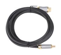 Câble HDMI 2.1 8K 60Hz 2m Pearl Chrome pour projecteur/TV 4K