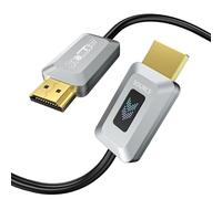 Câble HDMI 2.1 8K Fibre Optique 30M, 48Gbps Câble HDMI 2.1 Haute Vitesse, Prise en Charge 8K@60Hz 4K@120Hz/144 Hz eARC Dolby HDCP 2.2&2.3 HDR10 RTX 3080, Compatible avec PS5/TV/Xbox Series X/PC