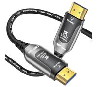 Câble HDMI 2.1 à fibre optique Plénum (CMP) 30 m à 8 K 48 Gbit/s