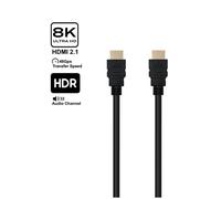 Câble HDMI 2.1 Ewent EC1325 Ethernet 8K HDR 10m Noir