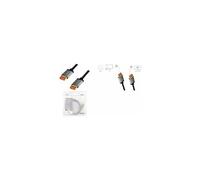 LogiLink Câble HDMI 2.1 1 m mâle-mâle connecteurs plaqués or gris-noir