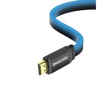 Câble HDMI 2.1 LED 8K Oniverse 2 m Bleu pour PC PS4 PS5 Nintendo Switch 2™ Nintendo Switch modèle OLED Nintendo Switch™ Xbox™ et Xbox One