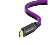 Câble HDMI 2.1 LED 8K 2 m Violet pour PC PS4 PS5 Nintendo Switch 2 Nintendo Switch modèle OLED Nintendo Switch Xbox et Xbox One
