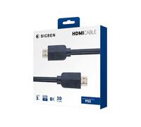 Câble HDMI 2.1 - NACON - 3m - Compatible 4K/8K - Connecteurs plaqués or - Multi-plateforme