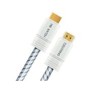 Oniverse câble HDMI 2.1-8k - Haute vitesse - 3m - Nylon tressé - Vitesse de transmission 48 Gbit/s - Compatible avec PS4, PS5, Switch 2, PC, TV