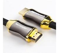 Câble hdmi 2.1 professionnel ultra HD 2160p 48gb/s 7.5 mètres TechExpert noir