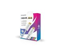 Câble HDMI 2.1 tressé 3m 8K 60Hz 4K 120Hz Haute vitesse 48 Gbit/s HDR Dynamique HDMI 8K Compatible avec PS5 PS4 Nintendo Switch Xbox Series/One PC TV