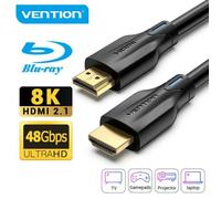 Vention AAN 8K HDMI Cable, 2 Metre Length, Black