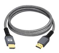 Câble HDMI 2.2, 96 Gbps UHD HDR HDMI Prise en charge 16 K @ 60 Hz, 12 K @ 120 Hz, 8 K @ 240 Hz, 4K @ 480 Hz eARC, HDR10+, HDCP 2.3, Dolby Vision, Atmos pour PS5, Xbox Series X/S,Roku TV, PC de jeu