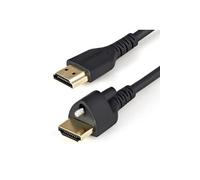 Startech.com câble hdmi 2m avec vis de fixation - 4k 60hz hdr - câble