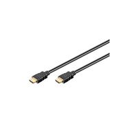 Câble HDMI 2m Compatible HD, 3D, Full HD, 1080p, HDR, ARC, compatible avec les téléviseurs, Xbox360, PS3, PS4, Apple TV, récepteur de télévision,