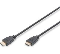 Câble Hdmi - 3 M - Ultrahd 4K 30 Hz - Avec Canal Ethernet - Compatible Avec Tv, Vidéoprojecteur, Moniteur - Contacts Plaqués Or - Noir