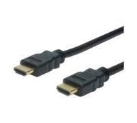 HDMI Standard connection cable, type A M/M, 3.0m, w/Ethernet, Full HD, gold, bl