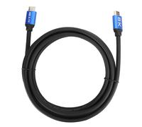 Câble HDMI 48 Gbit/s, connecteurs plaqués or 8K 120 Hz et 4K 60 Hz, rétrocompatible, compatible 3D, compatibilité universelle, retour audio