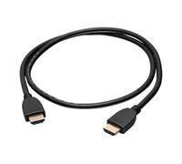 C2G Câble HDMI 4K 1ft avec Ethernet - Haute Vitesse - Câble UltraHD - M/M - Câble HDMI avec Ethernet - HDMI mâle pour HDMI mâle - 30.48 cm - blindé - noir
