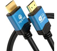 Câble HDMI 4K 2.0 ultra haut débit 18 Gbit/s 60 Hz - 2 160 p HD, 1 080 p ARC 3D Compatible avec PS5/PS4, Xbox, vidéosurveillance, projecteur, PC, SKY, Fire TV (5 m)