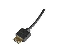 StarTech.com Câble HDMI 2.0 Fin de 2m, Câble HDMI Haute Vitesse 4K 60Hz avec Ethernet, Câble HDMI UHD, Classé CL2, Câble/Cordon HDMI Fin pour TV/Écran/Portable/PC, HDMI vers HDMI Vidéo