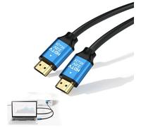 Câble HDMI 4K 2M,60hz 18Gbps supportant le format 3D,Cordon Hdmi pour Lecteur Blu-Ray/PS-5/ PS-4/ for Netfix/for Fire TV/Ecran