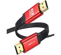 Câble Hdmi 4K 2Meter, Fil Plat Câble Hdmi 2.0 Nylon Tressé Support 4K@60Hz 3D Hdr Uhd 2160P 1080P Ethernet Arc - Cordon Hdmi Pour Lecteur Blu-Ray/ Ps3/ Ps4/ Netfix/Fire Tv/Ecran - [GBP6271588]