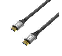 Câble HDMI 4K@60Hz HD 2m compatible ordinateur console PS5 PS4 XBOX TV tablette projecteur lecteur blu-ray Phonillico®