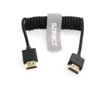 Câble Hdmi 8K 2.1 Câble Hdmi Vers Hdmi Enroulé Tressé Câble Souple Ultra Pour Z Cam E2 Portkeys Bm5 Atomos Shinobi Ninjav V Moniteur Sony Canon Camera[Z271]