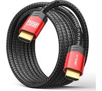 Câble Hdmi 8K 2Metros, Câble Hdmi 2.1 Highspeed 48Gbps 8K@60Hz,4K@120Hz,Uhd Hdr 10 +,Earc,Dolby Vision,3D, Vrr,Compatible Avec Ps4 Pro,Ps5,Juegos 8K,Tv,Blu-Ray Jugador, Proyector[GBP6272110]