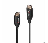 Câble HDMI 8K60 - LINDY - 100m - Fibre Optique - Connecteur HDMI - Noir