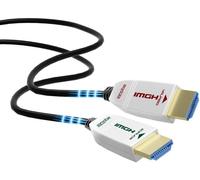 Câble HDMI à fibre optique 1m,HDMI 2.0 4K 60Hz UHD 18Gbps Dolby Vision HDR HDCP2.2 ARC CEC Ethernet pour la Apple TV/Xbox/PS4/Projecteur 4K/cinéma maison/lecteur Blu-ray
