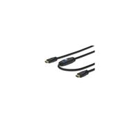 Câble HDMI A /M 15.0m - ASSMANN Electronic - Double blindage - 3D-Transmission - Noir