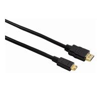 Hama HDMI 2m câble HDMI HDMI Type A (Standard) HDMI Type C (Mini) Noir