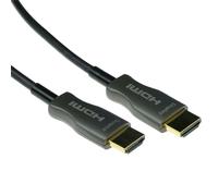 Câble HDMI ACT fibre optique 15m, 4K@60Hz, câble HDMI 2.0 High Speed avec Ethernet 18 Gbps.
