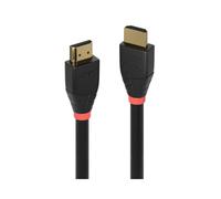 Câble HDMI Actif Lindy 41072, 15m, HDMI Type A, 4096x2160@60Hz, 18Gbit/s, AWG28, Contacts Or, Dolby TrueHD, DTS-HD Master Audio, Noir