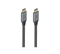 Cable HDMI Aisens A150-0878 10m 2.1 8K@60Hz 4K@120Hz HDR eARC OFC Chapado Oro Gris/Negro