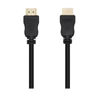 Aisens Câble HDMI V1.4 haute vitesse 14+1 CCS A/M-A/M Noir 1 m