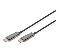 Câble HDMI - ASSMANN ELECTRONIC - AOC Fibre Optique Hybride - 15m - UHD 4K - 2.0b