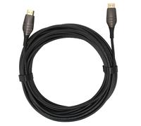 Câble HDMI avancé avec âme en fibre flexible et prise en charge audio des basses profondes, compatibilité universelle avec les moniteurs,